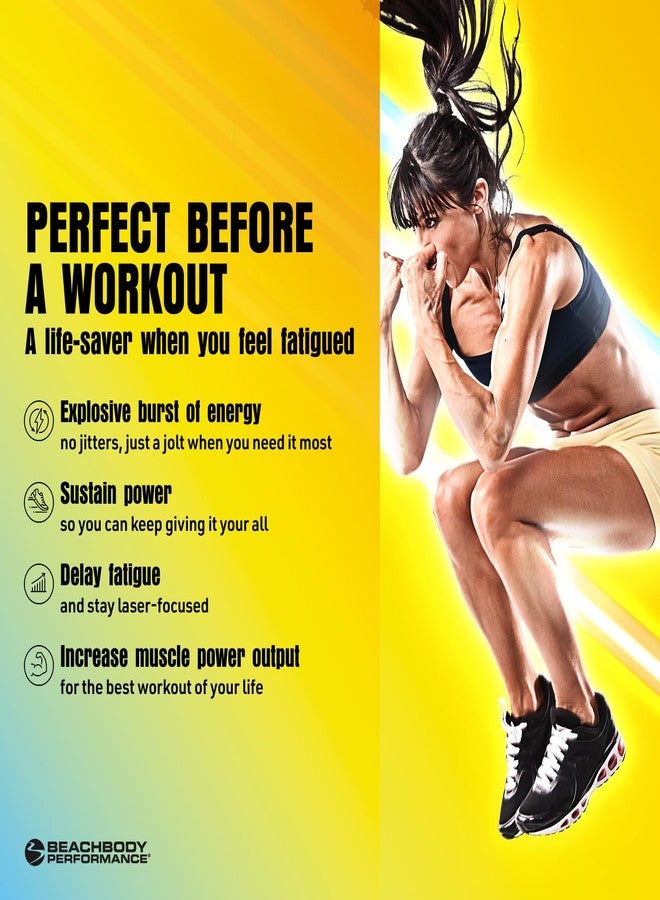 BODi Energize Pre Workout Powder - Beta-Alanine, Quercetin & Low-Dose Caffeine Formula for Enhanced Energy & Focus, Increase Energy & Endurance Supplement, Strawberry Lemonade, 40 Servings - Image 3